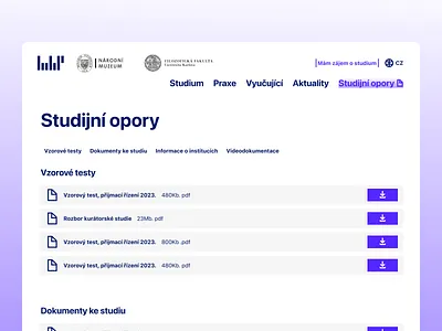 Museum studies desktop digital design museum product design school studies ui uiux university ux web design webpage