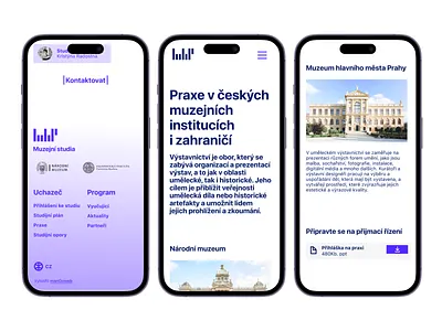 Museum studies_mobile brand branding design desktop digital design education logo mobile muesum product product design responsive typ typography ui uidesign uiux ux webdesign