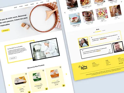 Web Design bakery website confectionery cooking website design food website graphic design landing page modern website pastry website recipe recipe website sugar website sweet website ui ui design ux ux design web web design website