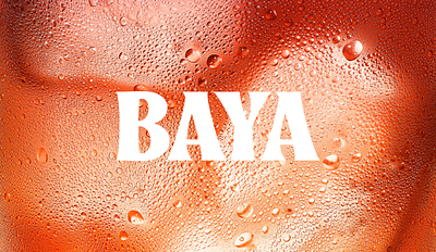 Baya | Brand Identity brand brand design brand identity branding design graphic design identity logo logotype packing photoshop product design soda typography visual identity vodka