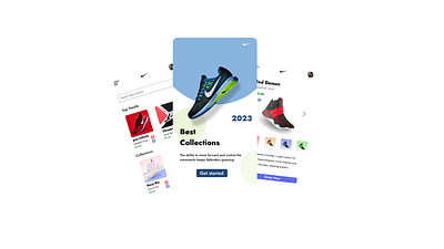 Shoe Brand | Online custom branding graphic design ui