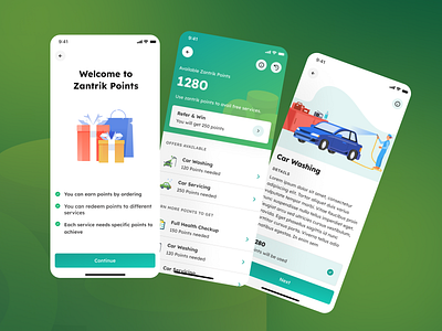 Zantrik App | Introducing Gamification app app design app redesign app ui design official redesign product design revamp trend ui user interface ux design vehicle vehicle management