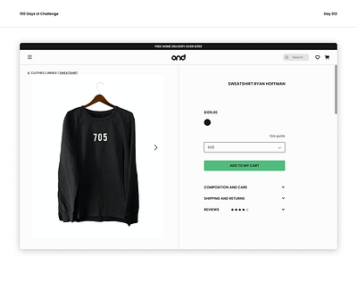 #DailyUI - Day 12 dailyui ecommerce ecommerce shop ui