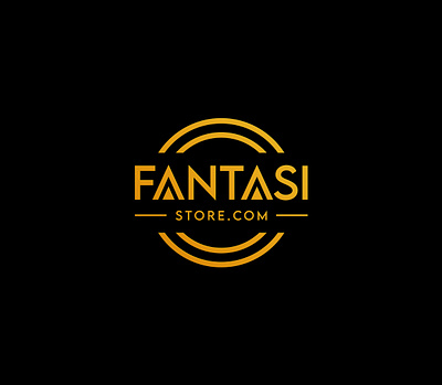 Fantasi Text Logo Design branding design graphic design illustration logo typography vector