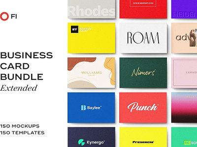 Business Card Logo Template Bundle