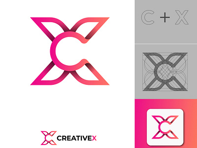 CreativeX Logo Design, Modern Logo, Brand Identity brand logo branding creative logo cx logo design graphic design lettermark logo logo logo design logo idea logofolio logomark logos logotype ltpd galaxy modern modern logo modern logo design