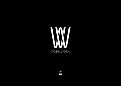 Logo + product Design for Worki.worki branding design flat graphic design logo product dessign vector