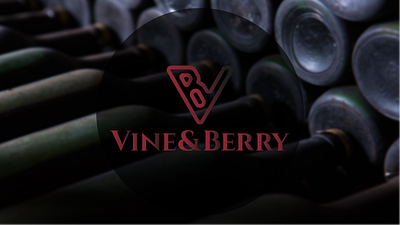 "vine&berry" concept logo [every day logo challenge] day 17 branding dailylogochallenge design graphic design illustration logo vector