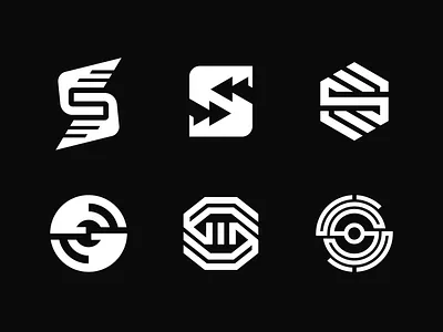 Letter S Logo Template Collection brand brand design brand identity letter s logo logo collection logo design logo designer logo template