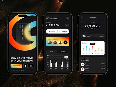 Money spending app android app app design app designer classic app crypto app dashboard app graphic design landing page loan app login app mobile app mobile app design money app money spending app monthly expense app plant app recieve app send app signup design welcome screen