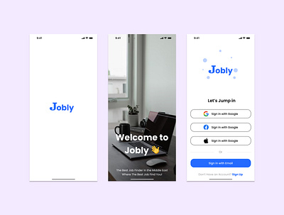 Job App/ UX UI Design app figma ui ux ux design