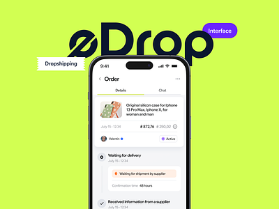 Dropshipping app app app design crypro design dropshipping