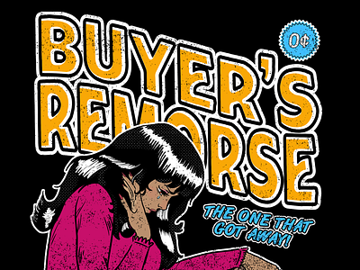 BUYER'S REMORSE - TSHIRT DESIGN apparel design design flyer illustration photoshop tshirt design typography
