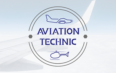 Aviation Technic denmark grafisk design logo logo design odense