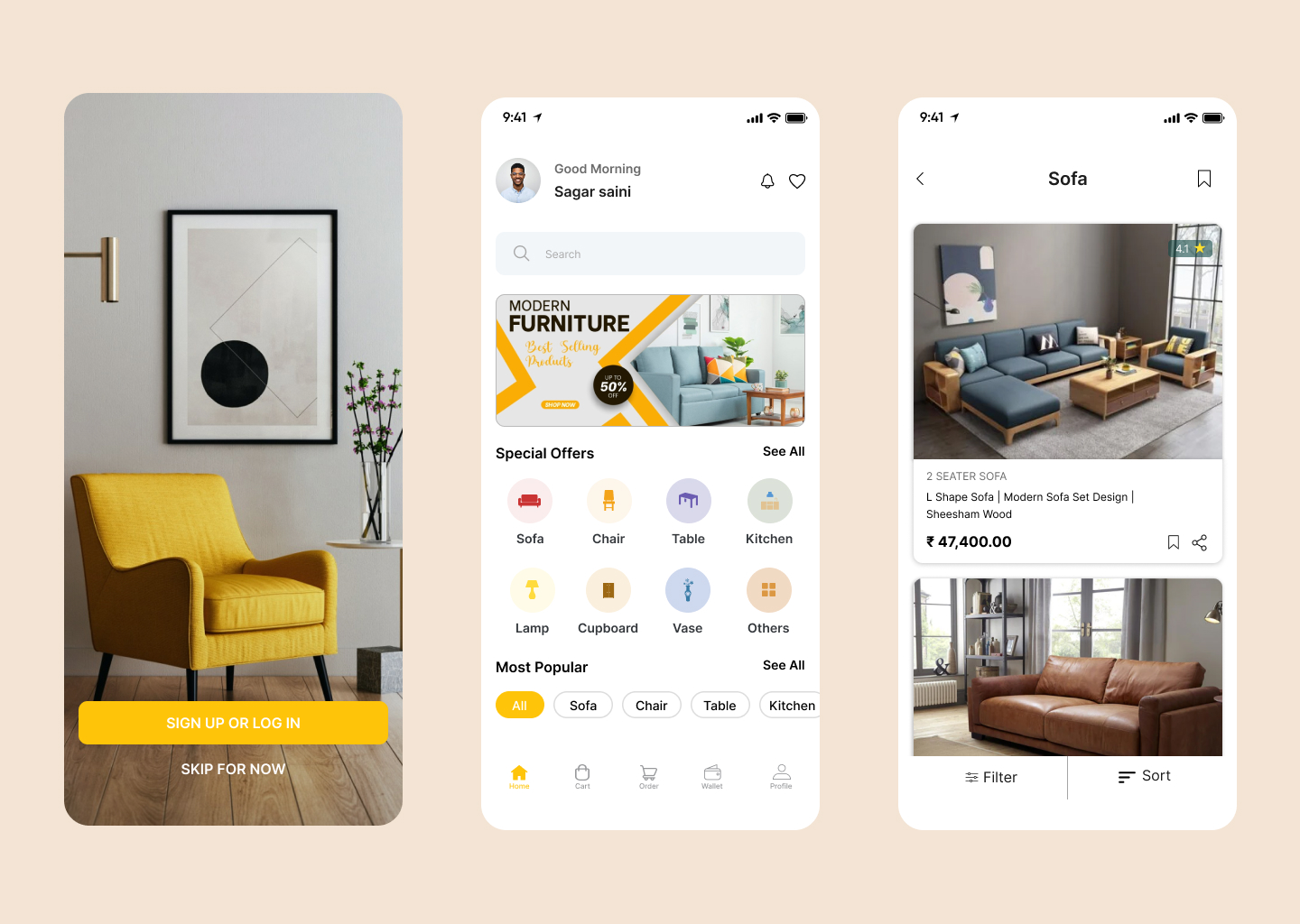 Furniture App By Sagar Saini On Dribbble   Original 9dd3b98e155fbcffc1e6814e9ab900f7 