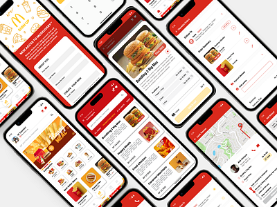 🍔🚀 McDelivery App Redesigned! 🎨✨ app design redesign ui ux