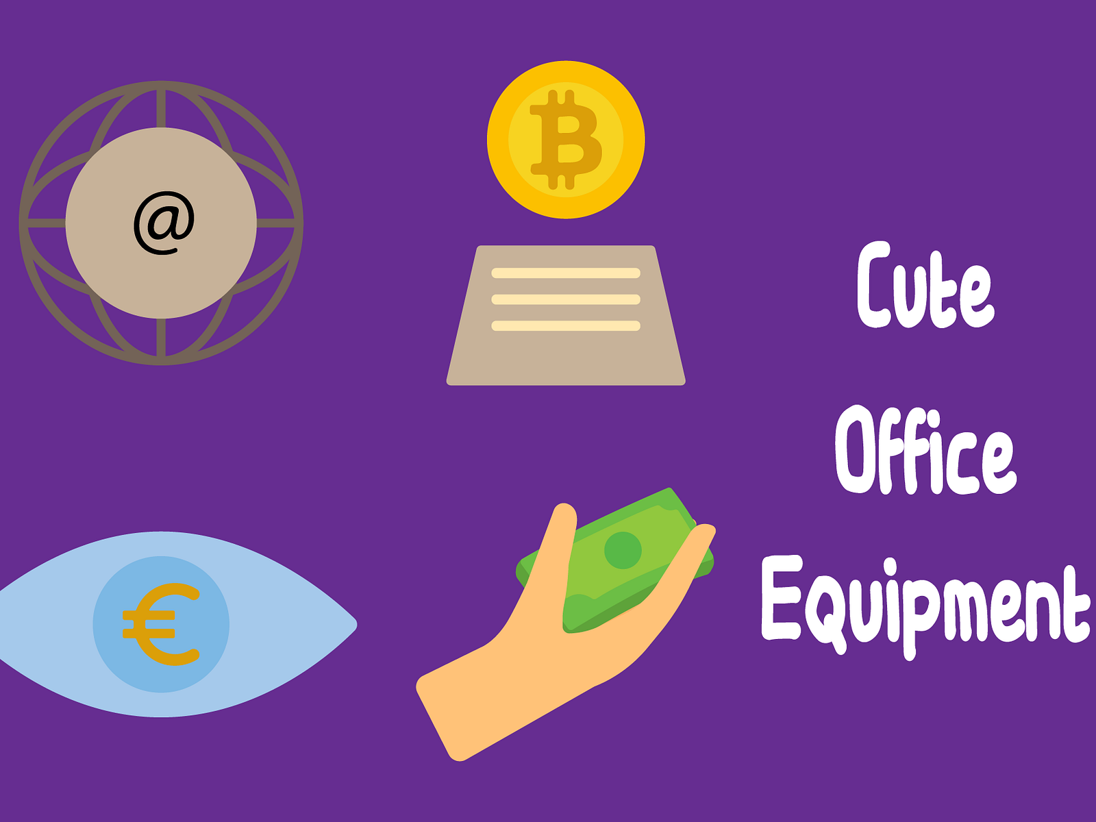 Cute Office Equipment by Magama Project on Dribbble