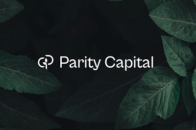 Parity Capital Logo branding brokers c capital green growth logo investment logo p