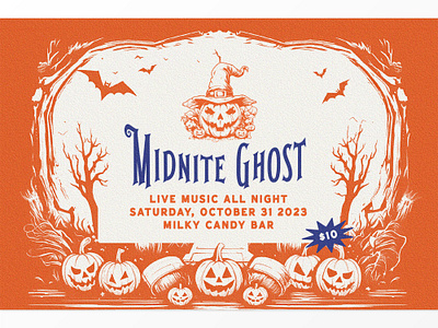 Midnite Ghost Poster witch