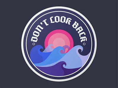 Don't Look Back Sticker shop