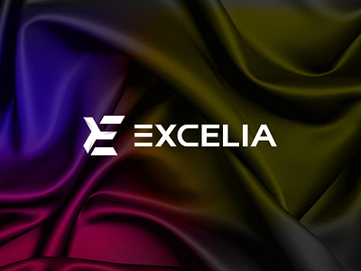 Excelia - letter E modern tech logo l branding best logo branding fintech fintech logo letter m logo logo logo design logo designer logo icon logo mark logo type modern logo nft popular logo tech logo thech logo web3.0