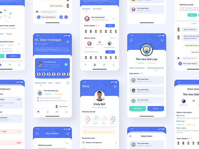 Browse thousands of Sports App images for design inspiration | Dribbble