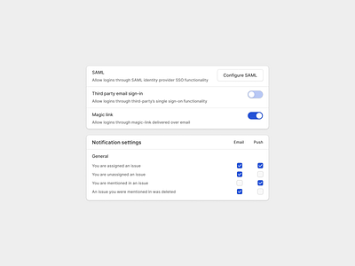 WDS :: Selection controls cards checkbox component daily ui design system figma light theme notifications radio security selection controls switch toggle ui ux variables variants wds wholesome wholesome design system