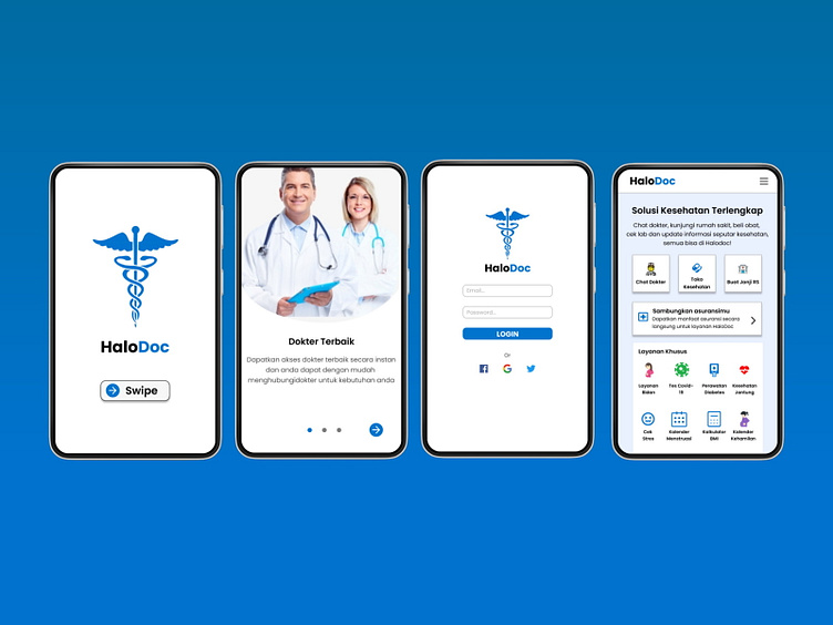 Mobile Health App ui design by Alvian Dahfin Pradana on Dribbble