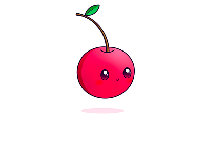 Day 145-365 Cherry! cherry cute design fruit kawaii vector