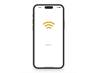 WiFi search animation design in SwiftUI animation graphic design motion graphics swiftui ui