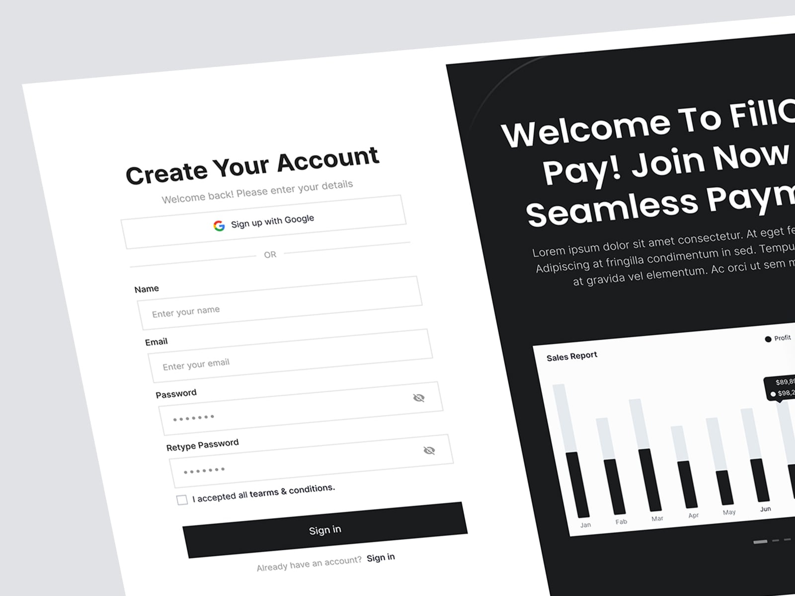 Example service media