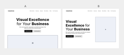 Hero Section for a Design Agency/Studio branding clean design dribbble ui webdesign
