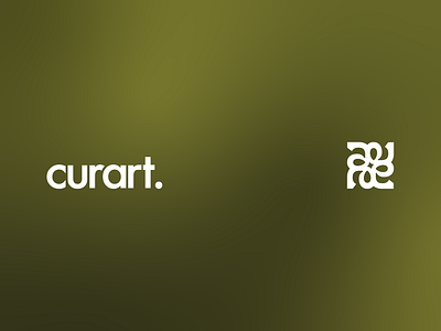 Curart - Visual Identity branding design graphic design logo logo design minimal