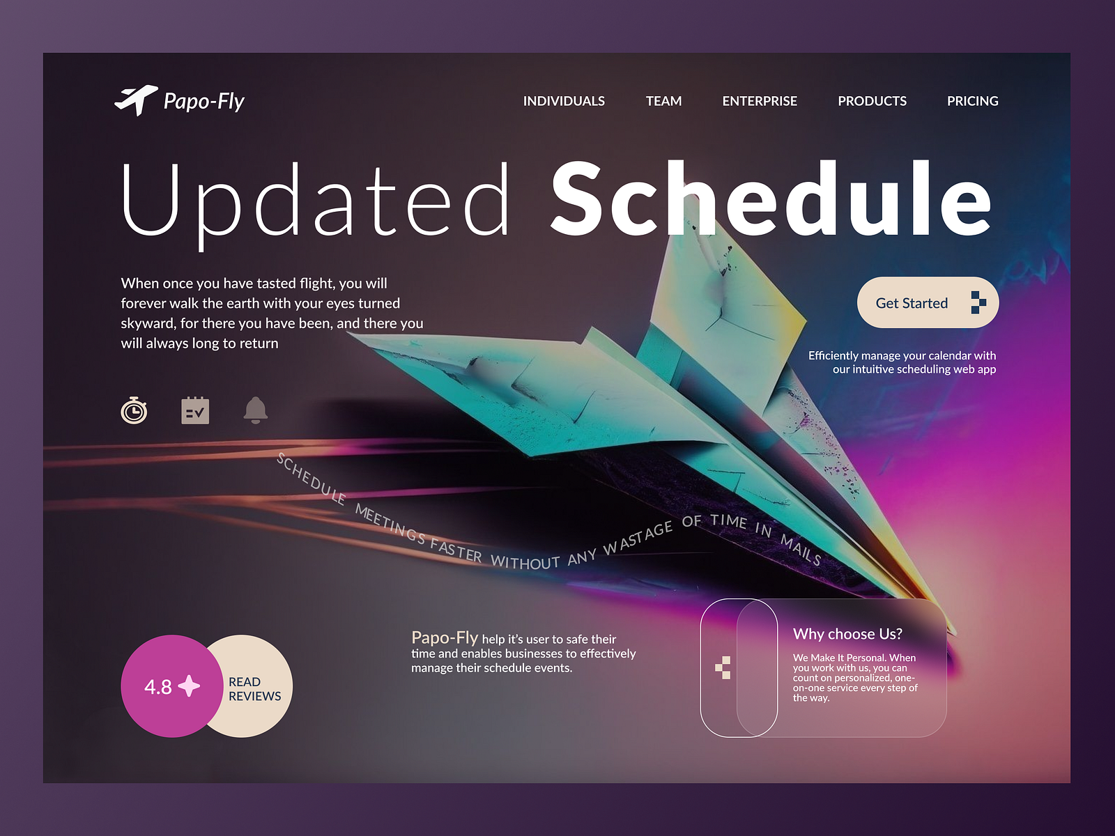 Scheduling Web UI by Agam Singh Sahni on Dribbble