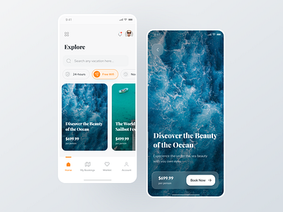 Vacation Planner App app concept clean figma holiday minimalist mobile app planner simple ui ui design ux vacation