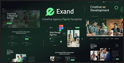 Exand business corporate creative design ecommerce fashion illustration marketing modern ui