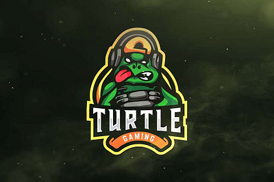 Turtle Gaming Sport and Esports Logo design esport game gaming graphic illustration logo logos name sport team team work turtle