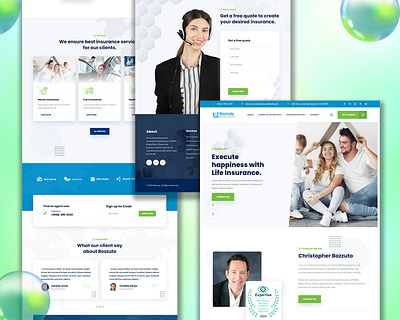 Bruzzoto Life Insurance, US | UI/UX Design and Development design ui website