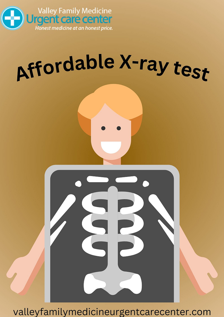 Affordable Xray test by ValleyUrgentCare on Dribbble