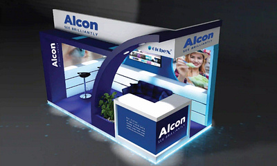 Stall - 3D Design 3d 3d design 3d max stall stall design