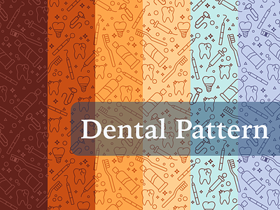 dental pattern cepillo dental dental dental tools dentista design graphic design illustration pasta de diente patrones pattern teeth toothbrush toothpaste