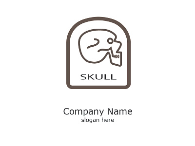 Skull Logo branding design graphic design logo