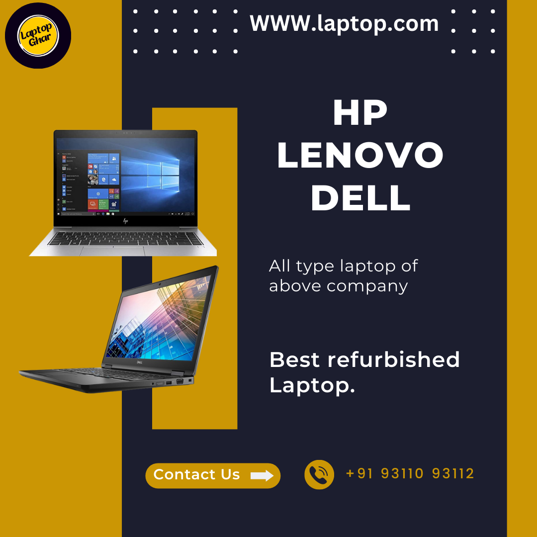 refurbished-laptops-in-delhi-by-laptop-ghar-on-dribbble