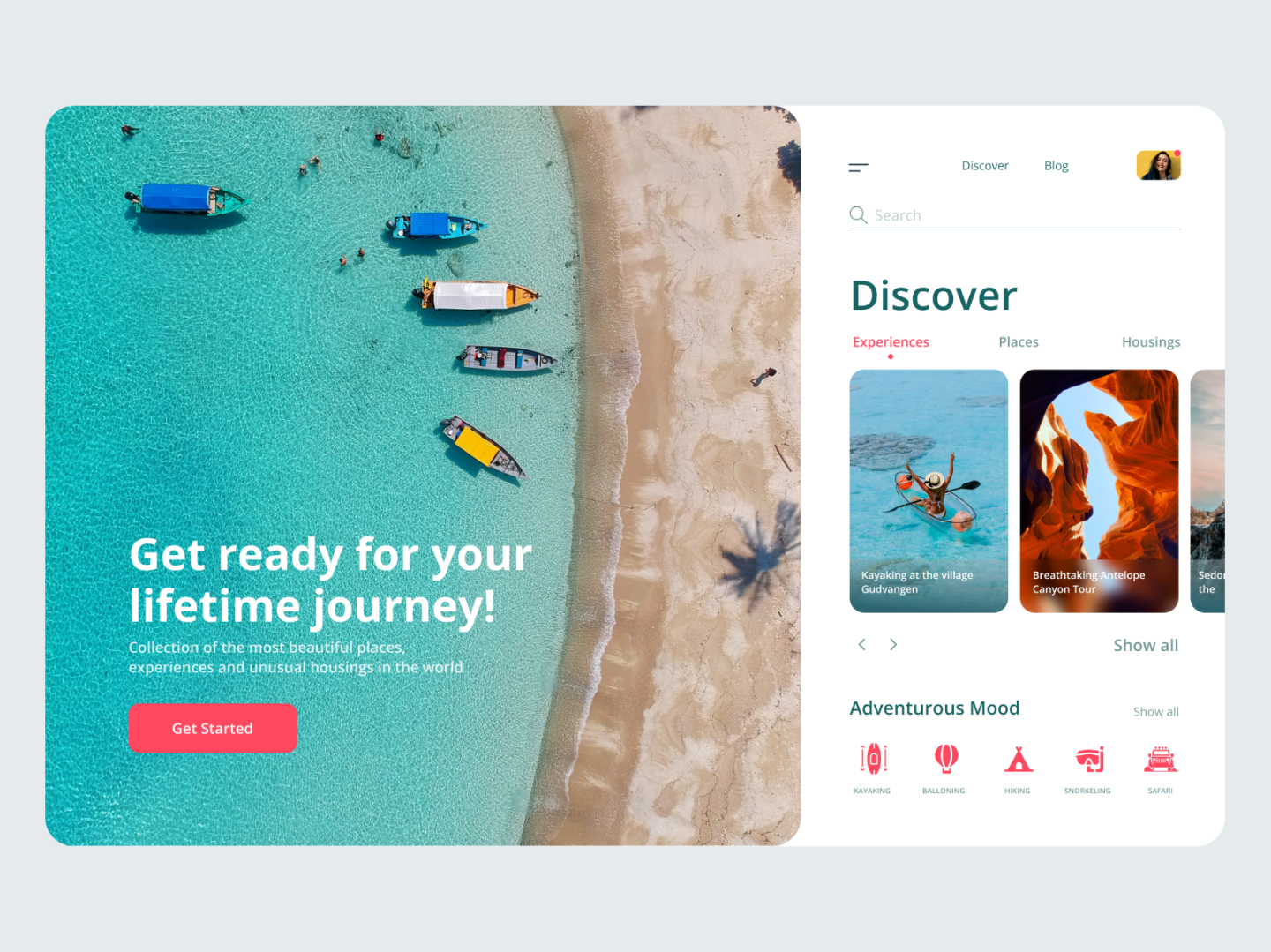 Travel Platform and Website UI/UX Design by Sheta Dhruvik on Dribbble