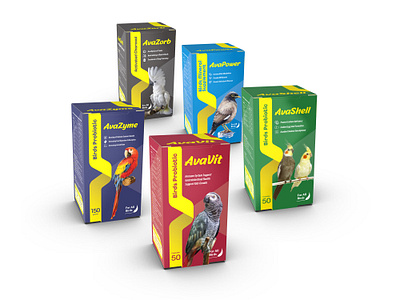 SadraTeb Bird Probiotic Packaging design graphic designer label design mockup packaging design packaging designer probiotic structural design supplement