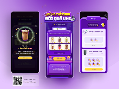 Gamification - UrBox App - 2023 game gamification graphic design product ui ux