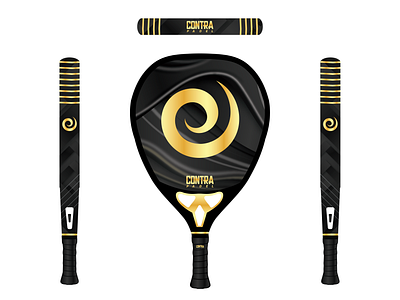 Gold Padel Racket adidas padel animal padel branding contra padel graphic design paddle padel padel club padel designer padel logo padel lover padel man padel place padel racket padel tennis racket sports design tennis padel tennis racket