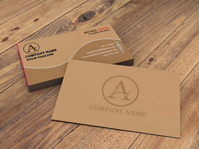 Business Card Design branding business card design graphic design illustration logo typography vector