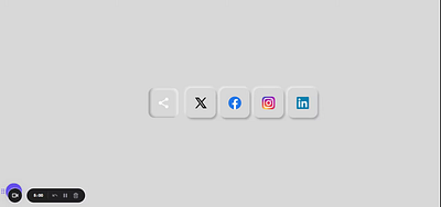 #DailyUi 13/100 Social Share button branding dailyui design designinspiration figma graphic design illustration logo minimalism ui