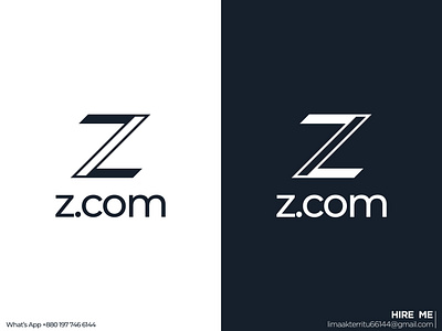 Z letter minimalist Logo inspired by X.com brand identity chat software ecommerce free graphic design hire logo designer letter mark monogram logo design logo designer logo ideas logo inspirations message app simple technology typography ui ux x.com z abstract logo z letter minimalist logo z symbol